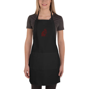 The Wildly Tasty Chicken Embroidered Apron