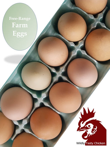 Wildly Tasty Chicken Farm Fresh Eggs